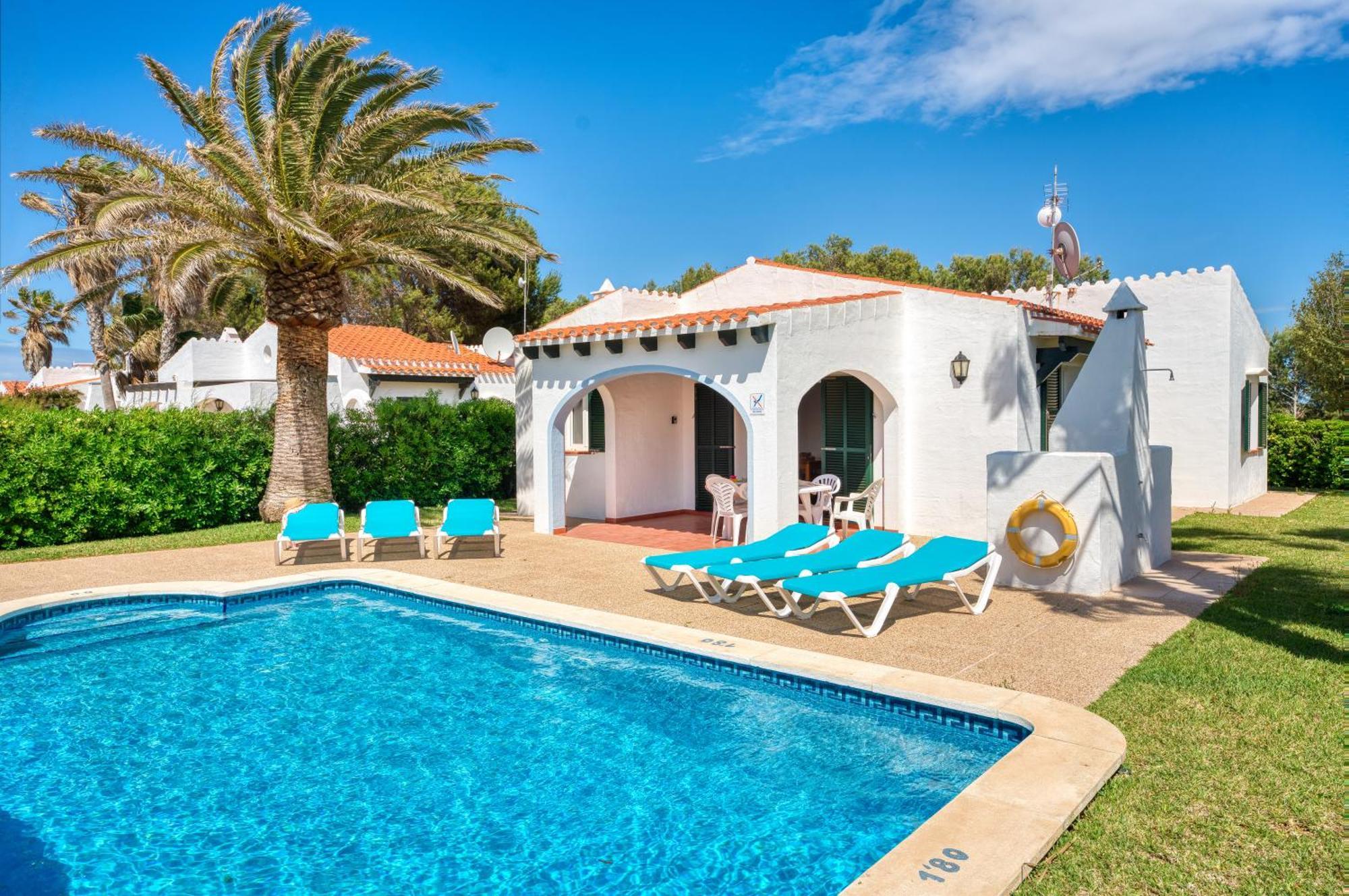 Jordi Bonita Villa Con Piscina En Menorca Cala' en Bosch Bagian luar foto