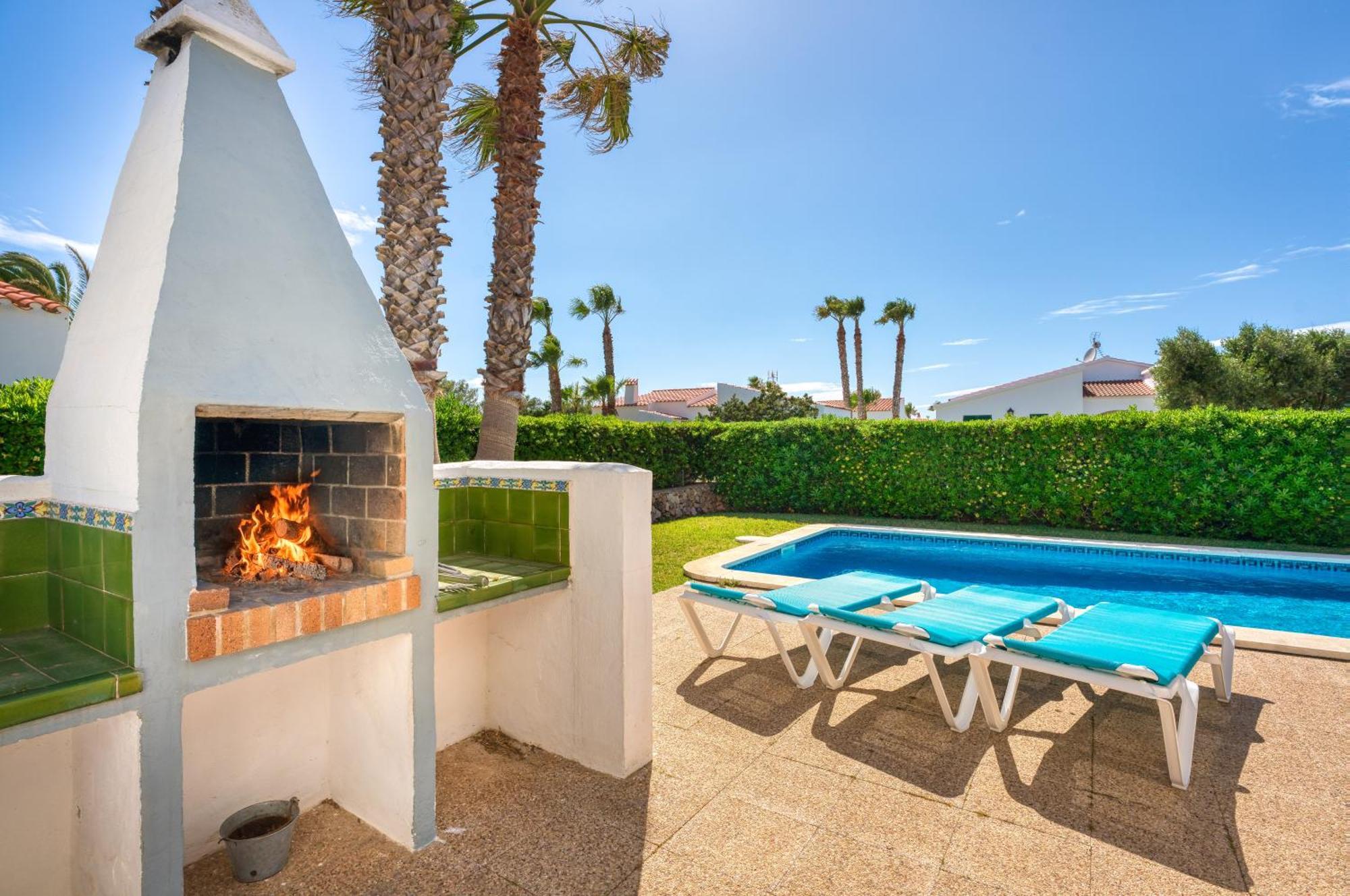 Jordi Bonita Villa Con Piscina En Menorca Cala' en Bosch Bagian luar foto