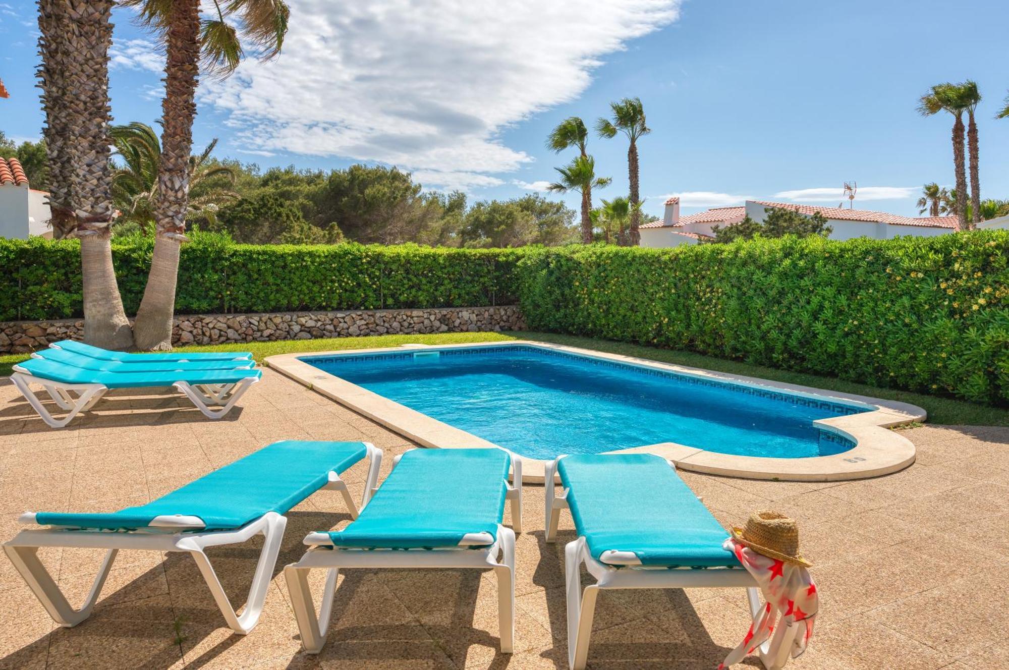 Jordi Bonita Villa Con Piscina En Menorca Cala' en Bosch Bagian luar foto