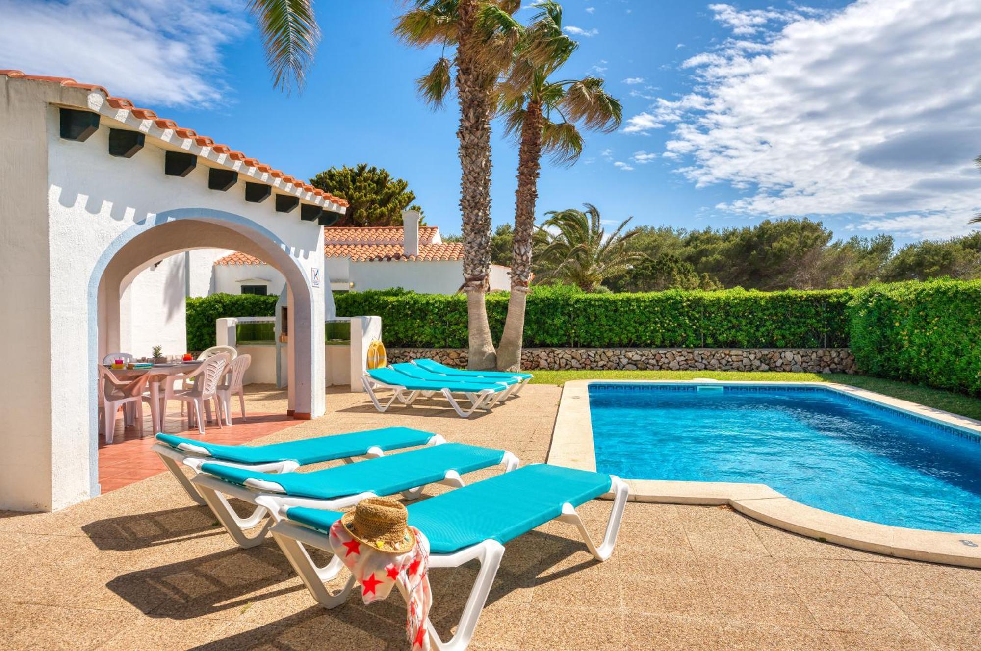 Jordi Bonita Villa Con Piscina En Menorca Cala' en Bosch Bagian luar foto