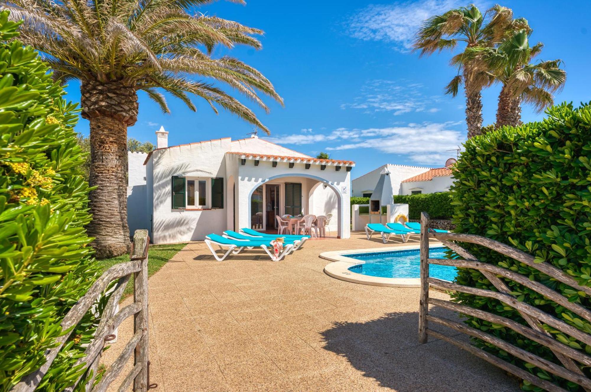 Jordi Bonita Villa Con Piscina En Menorca Cala' en Bosch Bagian luar foto